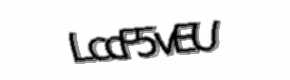 Security check image, please type the characters shown