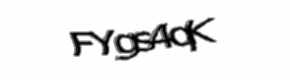 Security check image, please type the characters shown